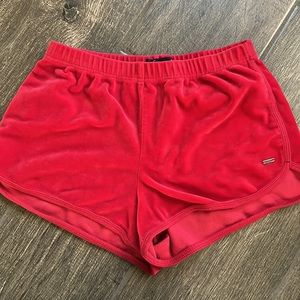 Hollister Velvet Shorts